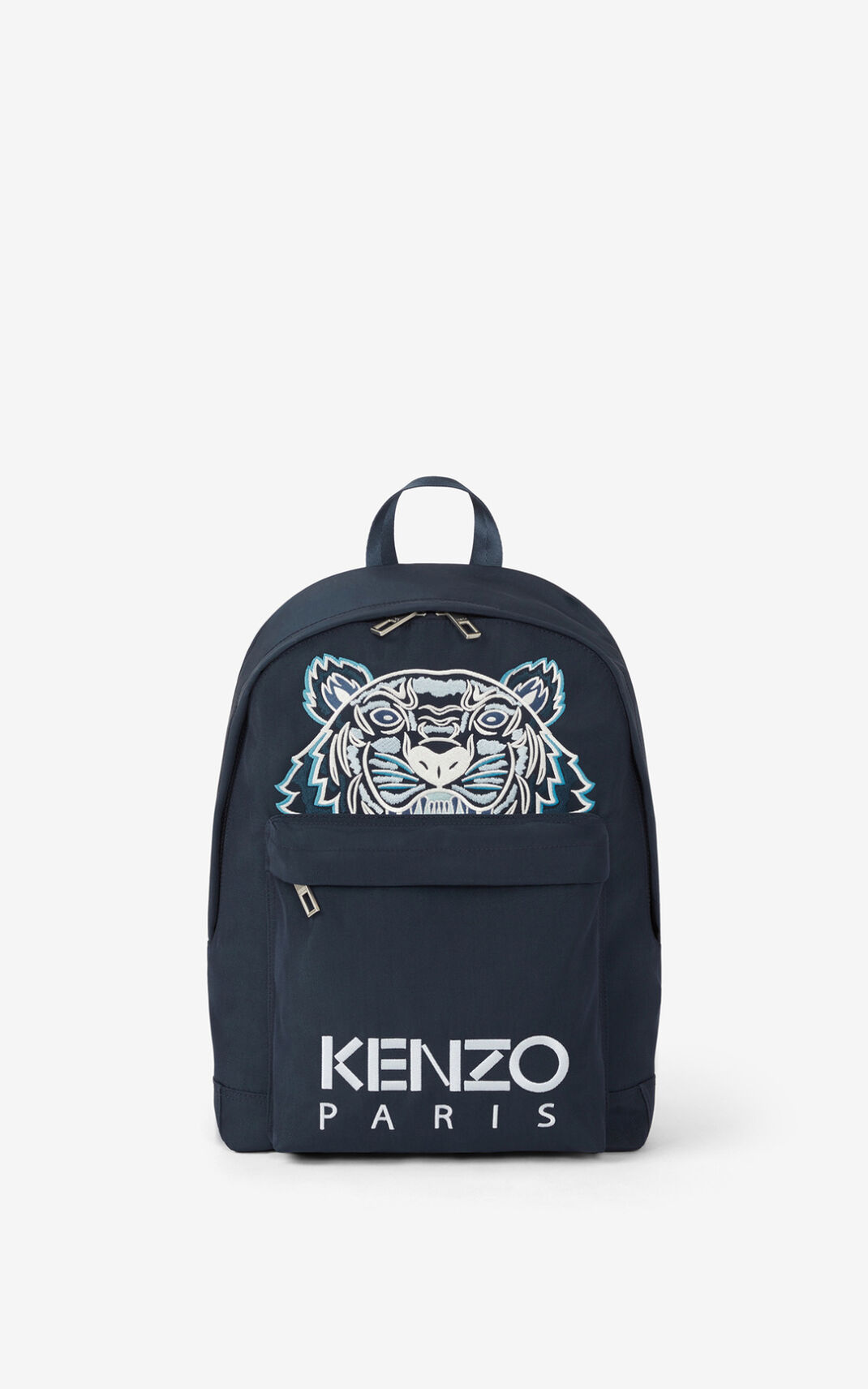 Kenzo Kanvas Kampus Tiger Sırt Çantası Bayan Mavi | 5083-DMRIC